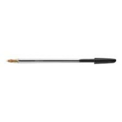 BIC Cristal Original - Penna a sfera - nero - 1 mm - medio (pacchetto di 100)