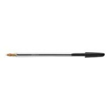 BIC Cristal Original - Penna a sfera - nero - 1 mm - medio (pacchetto di 100)