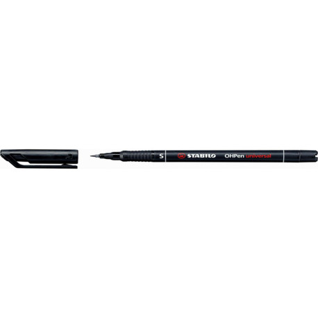 Pennarello OHPen universal permanente 841 - punta superfine 0,4 mm - nero - Stabilo