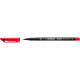 Pennarello OHPen universal permanente 842 - punta fine 0,7 mm - rosso - Stabilo