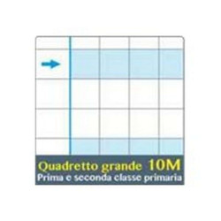 Blasetti One Color Didattico - Taccuino - A4 Maxi - 19 fogli / 38 pagine - a quadretti - disponibile in colori assortiti