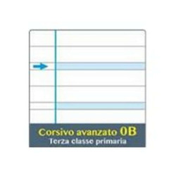 Blasetti One Color Didattico - Taccuino - A4 Maxi - 19 fogli / 38 pagine - righe - disponibile in colori assortiti