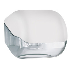 Dispenser carta igienica EColored - 15 x 14,8 x 14 cm - adamello white - Mar Plast