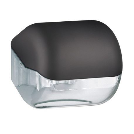 Dispenser carta igienica EColored - 15 x 14,8 x 14 cm - vesuvian black - Mar Plast