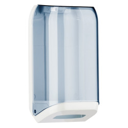 Dispenser carta igienica Prestige - interfogliata - 15,8 x 13 x 30,7 cm - trasparente - Mar Plast