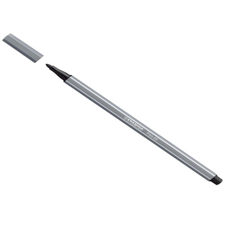 Pennarello Pen 68 - grigio scuro 96 - Stabilo