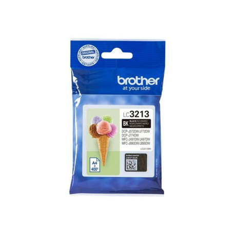 Brother LC3213BK - Nero - originale - cartuccia d'inchiostro - per Brother DCP-J572, DCP-J772, DCP-J774, MFC-J890, MFC-J895