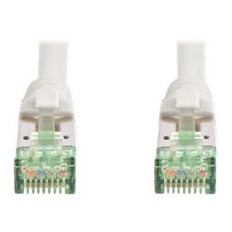 DIGITUS - Cavo patch - RJ-45 (M) a RJ-45 (M) - 2 m - SFTP - CAT 8.1 - IEEE 802.3 - senza alogeni, stampato - grigio