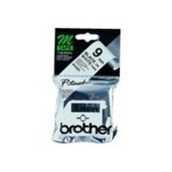 Brother M-K221BZ - Nero su bianco - Rotolo (0,9 cm x 8 m) 1 cassetta(e) rotolo di etichette - per P-Touch PT-55, PT-65, PT-75, 