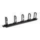StarTech.com Pannello Gestione Cavi per Server Rack 1U - Organiza cavi - Gestione Cavi - Kit gestione cavo rack - 1U - 19"