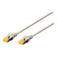 DIGITUS Professional - Cavo patch - RJ-45 (M) a RJ-45 (M) - 50 cm - SFTP - CAT 6a - schermato, senza alogeni, antiaggrovigliame