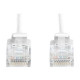 DIGITUS Slim - Cavo patch - RJ-45 (M) a RJ-45 (M) - 3 m - UTP - CAT 6 - senza alogeni, stampato, antiaggrovigliamento - grigio