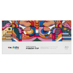 Pennarello Prisma - punta 3,7 mm - colori assortiti - Carioca Plus - conf. 30 pezzi