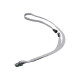 DURABLE - Laccio da collo per badge - grigio (pacchetto di 10) - per P/N: 568002, 8149-19, 8157-19, 8603-19, 8610-19, 8612-19, 