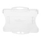 DURABLE - Porta badge - per 54 x 85 mm - trasparente (pacchetto di 10)