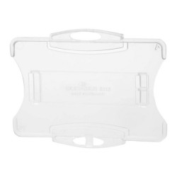 DURABLE - Porta badge - per 54 x 85 mm - trasparente (pacchetto di 10)
