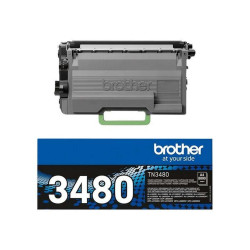 Brother TN3480 - Alta resa - nero - originale - cartuccia toner - per Brother HL-L5000, L5100, L5200, L6200, L6300, L6450, MFC-