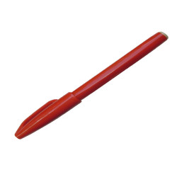 Pennarello Sign Pen S520 punta feltro - punta 2 mm - rosso - Pentel