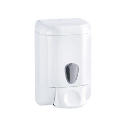 Dispenser sapone Prestige - murale - capacità 1 L - bianco/azzurro trasparente - Mar Plast