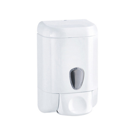 Dispenser sapone Prestige - murale - capacità 1 L - bianco/azzurro trasparente - Mar Plast