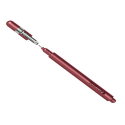 Pennarello Tratto clip - tratto 0,3 mm - rosso - Tratto