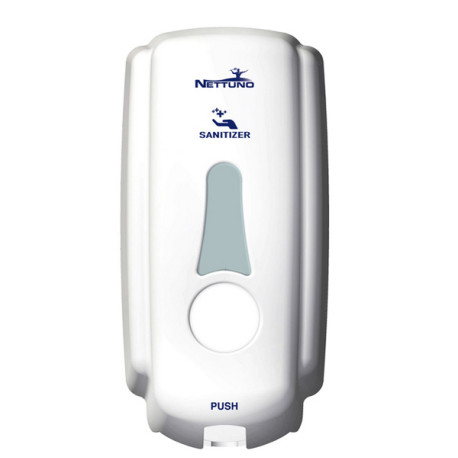 Dispenser sapone T-Small (x ricariche TS800) - capacità 1 L - bianco - Nettuno