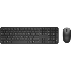 DELL Pro 5 KM526, Wireless, RF Wireless, Plunger key switch, QWERTY, Nero, Mouse incluso