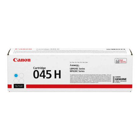 Canon 045 H - Alta capienza - ciano - originale - cartuccia toner - per ImageCLASS LBP612Cdw, MF632Cdw, MF634Cdw