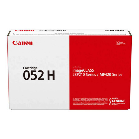 Canon 052 H - Alta capienza - nero - originale - cartuccia toner - per imageCLASS LBP212, LBP215, MF429- i-SENSYS LBP212, LBP21