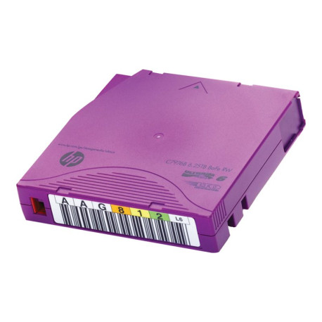 HPE Ultrium Non-Custom Labeled Data Cartridge - 20 x LTO Ultrium 6.25 TB - etichettato - per StorageWorks SAS Rack-Mount Kit- S