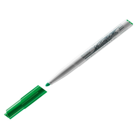Pennarello Whiteboard Marker Velleda 1741 - punta tonda 1,4mm - verde  - Bic