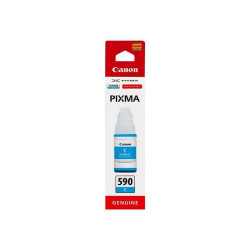 Canon GI 590 C - 70 ml - ciano - originale - ricarica inchiostro - per PIXMA G1501, G1510, G2500, G2501, G2510, G3410, G3500, G