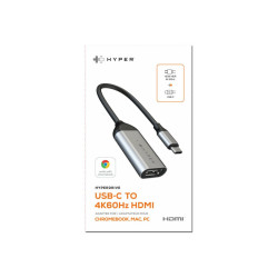 HyperDrive - Adattatore video - 24 pin USB-C maschio a HDMI femmina - supporta 4K 60 Hz