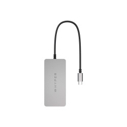 HyperDrive 5-Port USB-C Hub - Docking station - USB-C - HDMI - GigE