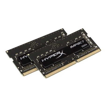 HyperX Impact - DDR4 - kit - 8 GB: 2 x 4 GB - SO DIMM 260-pin - 2133 MHz / PC4-17000 - CL13 - 1.2 V - senza buffer - non ECC
