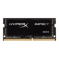 HyperX Impact - DDR4 - modulo - 8 GB - SO DIMM 260-pin - 2666 MHz / PC4-21300 - CL15 - 1.2 V - senza buffer - non ECC - nero