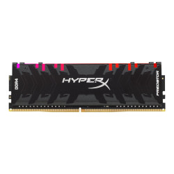 HyperX Predator RGB - DDR4 - kit - 32 GB: 4 x 8 GB - DIMM 288-PIN - 3200 MHz / PC4-25600 - CL16 - 1.35 V - senza buffer - non E