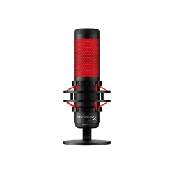 HyperX QuadCast - Microfono - USB - rosso e nero