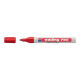 edding 750 paint - Marcatore - permanente - rosso - inchiostro pigmentato - 2-4 mm