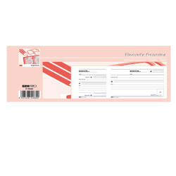 Blocco ricevute generiche - uso mano - 11 x 21cm - 100 fogli - Edipro
