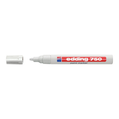 edding 751 paint - Marcatore - permanente - bianco - inchiostro pigmentato - 1-2 mm
