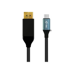 i-Tec - Cavo DisplayPort - USB-C (M) a DisplayPort (M) - Thunderbolt 3 - 2 m - supporto 4K