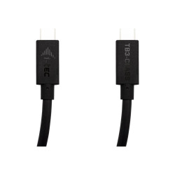 i-Tec - Cavo Thunderbolt - USB-C (M) a USB-C (M) - USB 3.1 Gen 1 / Thunderbolt 3 - 1.5 m - supporto 4K, supporto 8K, Alimentazi