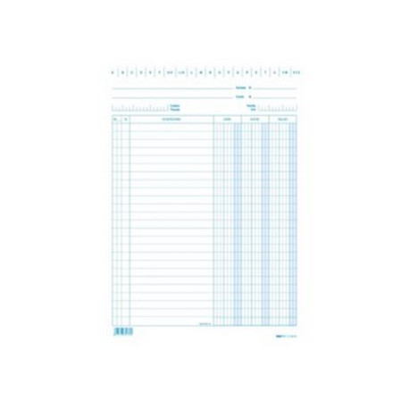 Edipro - Modulo debito/credito/bilancio - 100 fogli - 170 x 240 mm - orizzontale