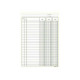 Edipro - Registro debito/credito/saldo - 100 pagine - 170 x 240 mm