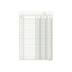 Edipro - Registro debito/credito/saldo - 100 pagine - 170 x 240 mm