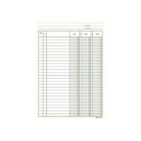 Edipro - Registro debito/credito/saldo - 100 pagine - 170 x 240 mm