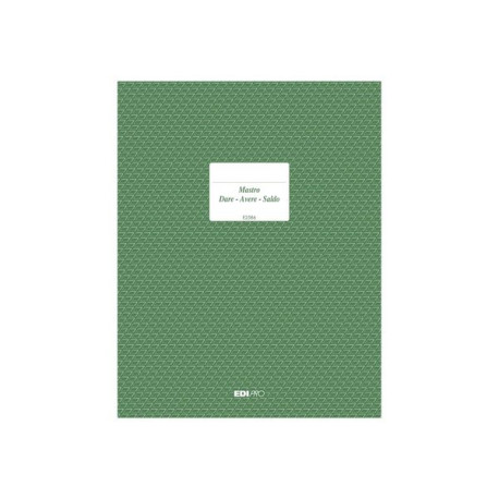Edipro - Registro debito/credito/saldo - 96 pagine - 310 x 245 mm