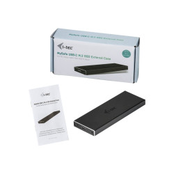 i-Tec MySafe - Box esterno - M.2 - M.2 Card - USB 3.1 (Gen 2)