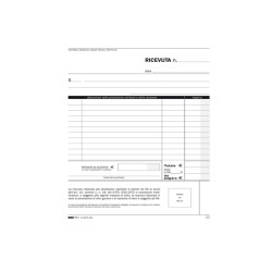 Blocco ricevute sanitarie - 50/50 fogli autoricalcanti - 23 x 15cm - Edipro